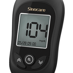 Alternative view of Glucomètre Sinocare Gold AQ Plus – 50 bandelettes Gold AQ Plus, 50 lancettes, 01 Auto Piqueur