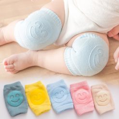 Genouillères Antidérapantes en Coton pour Bébé 1 paire