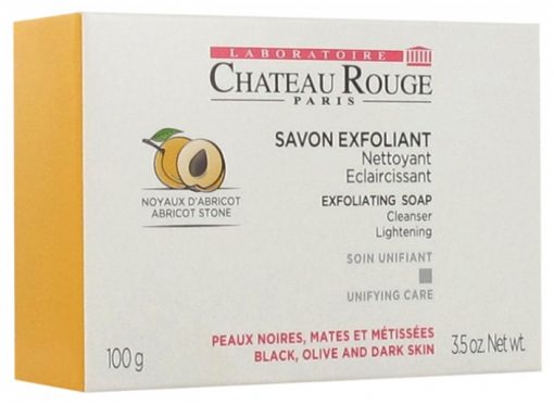 Chateau Rouge Savon Exfoliant Nettoyant Eclaircissant 100 g