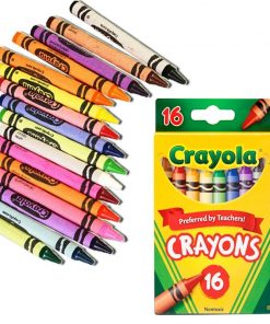 Alternative view of Crayola 16 Crayons de Couleurs Non Toxique de Qualité Supérieure Pour Enfants