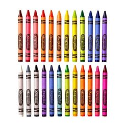 Alternative view of Crayola 24 Crayons de Couleur Pour Enfants