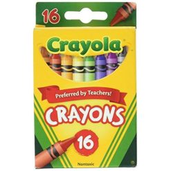 Crayola 16 Crayons de Couleurs Non Toxique de Qualité Supérieure Pour Enfants