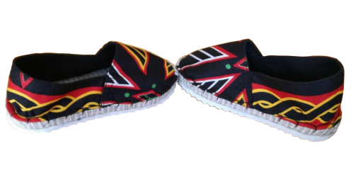 Espadrilles en tissu toghu