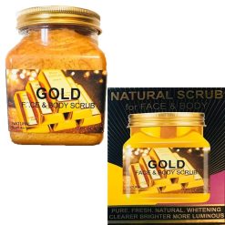 Gommage Naturel Gold pour Le Visage et le Corps 500 ml