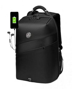 Biao Wang Sac à dos Anti-vol, étanche, chargeur USB, grande capacité, pour ordinateur portable