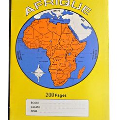 Safca Cahier de 200 Pages Afrique