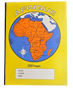 Safca Cahier de 200 Pages Afrique