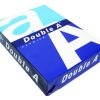 Papier Double A Premium, Format A4, Extra Blanc Ramette de 500 Feuilles, 80 gsm