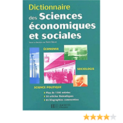 Dictionnaire des Sciences Economiques et Sociales