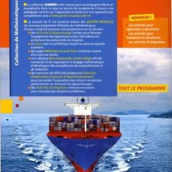 Alternative view of Mathématiques Collection Cargo Classe de 5ème