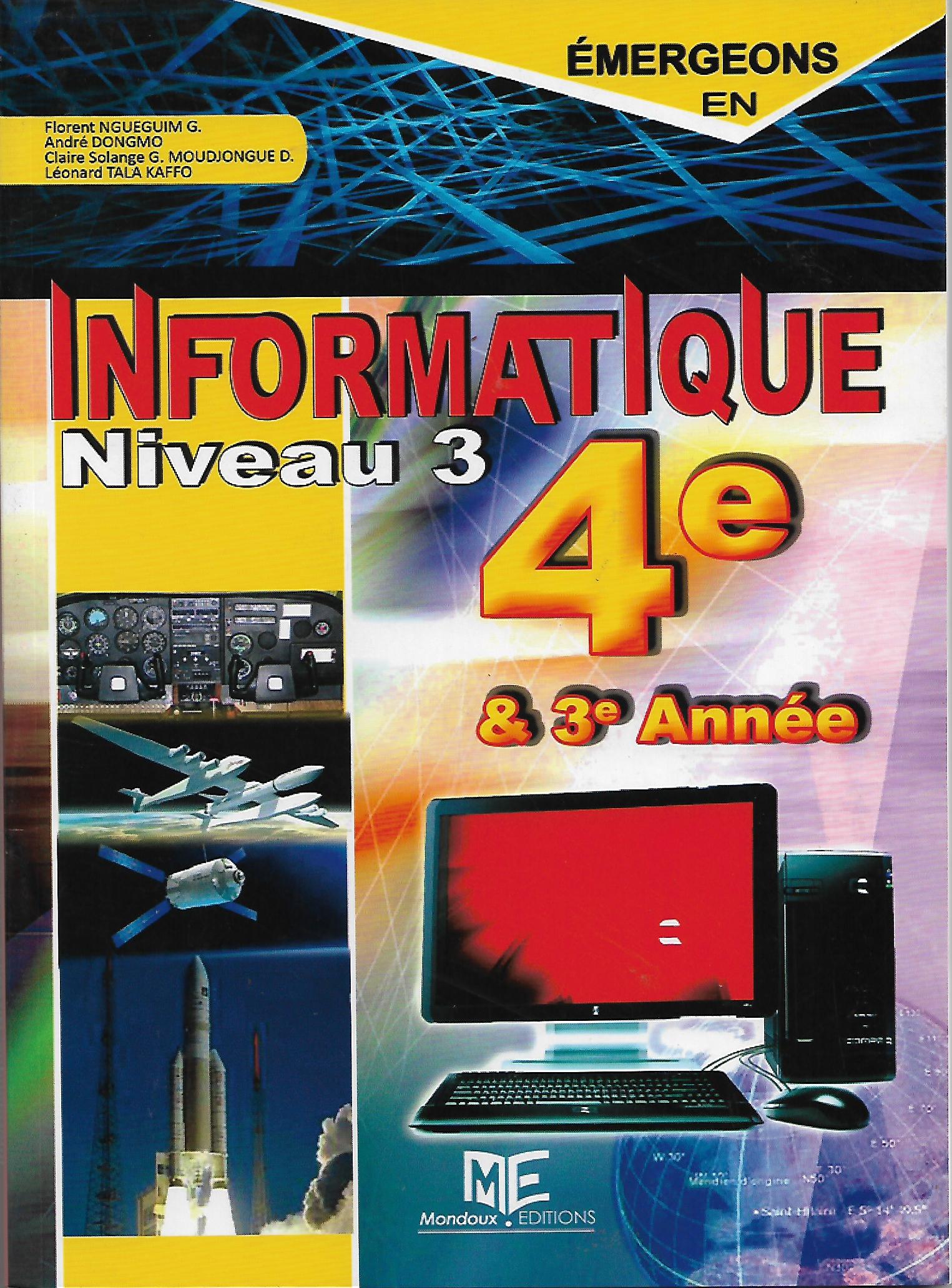 Emergeons en Informatique Niveau 3, 4ème et 3ème année