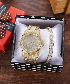 Ensemble Montre Bracelet pour Femme