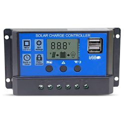 Alternative view of Contrôleur de Charge Solaire Régulateur de Batterie de Panneau Intelligent 10A