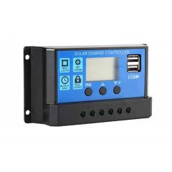 Contrôleur de Charge Solaire Régulateur de Batterie de Panneau Intelligent 20A