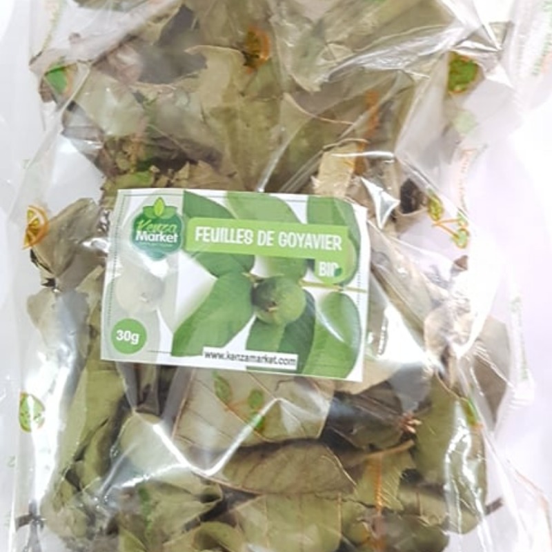 Feuilles de goyave, 100 feuilles de goyave naturelles séchées, feuilles de  goyave saines, 100 % naturelles : : Epicerie