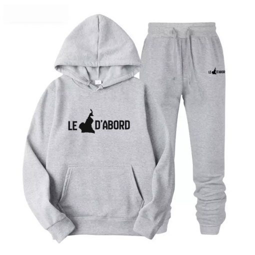 Ensemble Jogging Avec Capuche "Le Cameroun d'abord" – Image 2