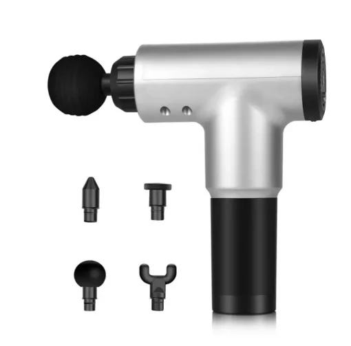Pistolet de Massage Corporel 4 en 1 Rechargeable sans Fil