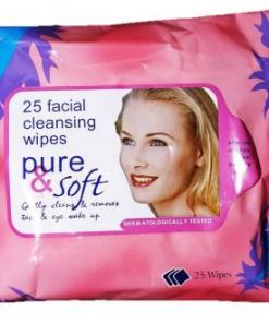 Alternative view of Lingettes Nettoyantes pour le Visage Pure & Soft 25