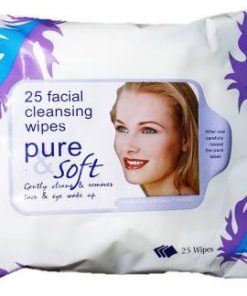 Lingettes Nettoyantes pour le Visage Pure & Soft 25