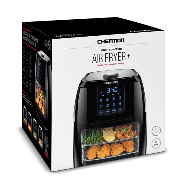 Friteuse à Air Numérique Chefman 6 Litres Rôtissoire Déshydrateur et Four à Convection – Image 4