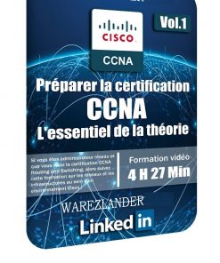 Formation Préparer la certification CCNA 1 à 8