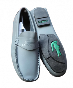 Mocassin en Cuir Vert kaki