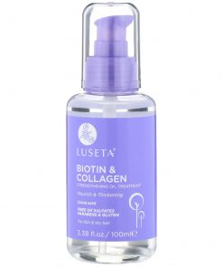 Traitement de Cheveux à l'huile Fortifiante Biotine et collagène 100 ml