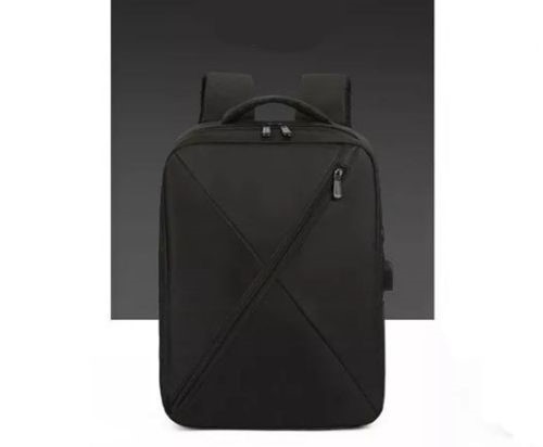 Sac à Dos pour Ordinateur Portable 15,6 pouces Etanche avec Port USB Noir – Image 2