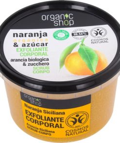 Organic Shop Body Scrub Sicilian Orange, Exfoliant Corporel 250ml