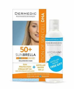 Crème Protectrice pour Peaux à Capillaires Cassants Dermedic Sunbrella ZF50+ 50 ml