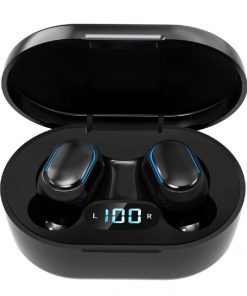 Écouteurs sans fil Bluetooth TWS 5.0 Noir