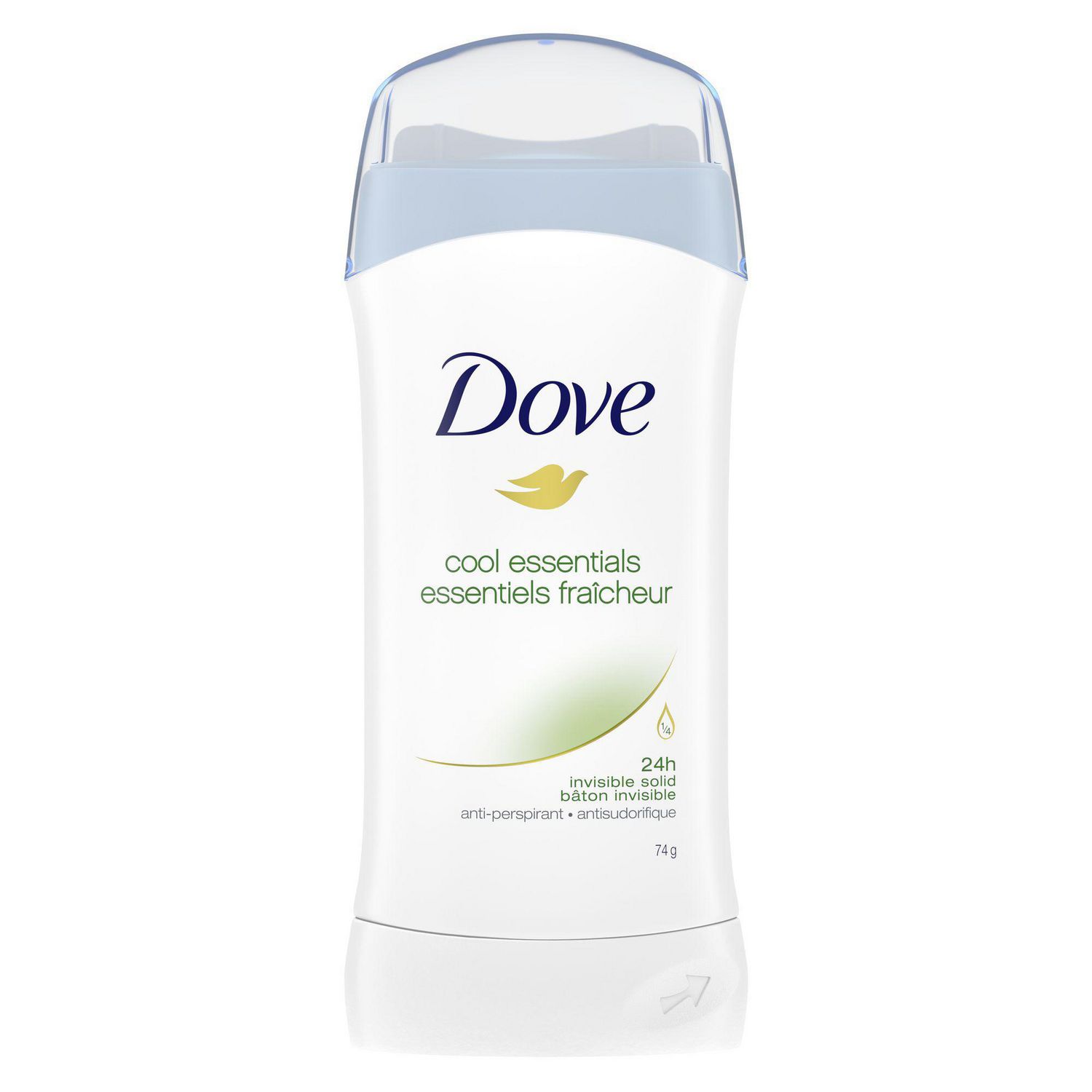 Bâtons Anti-Transpirant Essentiels Fraîcheur Dove 74 g