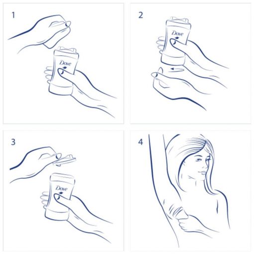Stick Déodorisant Anti-transpirant Original Dove 74 g – Image 4
