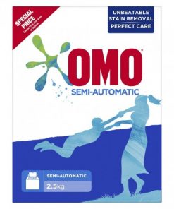 OMO Carton Détergent en Poudre pour Lessive 2,5 kg