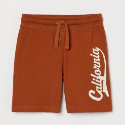 Short en Coton Imprimé California pour Enfants