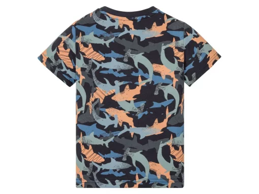 Ensemble Culotte et T-shirt Shark Orange pour Enfant – Image 4