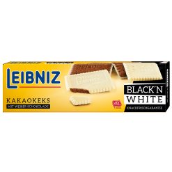 Biscuit Leibniz Black & White au Chocolat Blanc 125 g