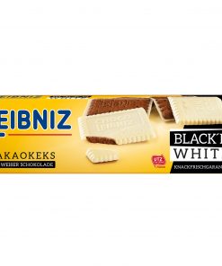 Biscuit Leibniz Black & White au Chocolat Blanc 125 g