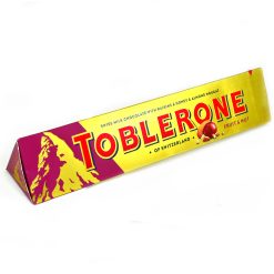 Alternative view of TOBLERONE Chocolat au Lait avec Raisins Secs, Miel et Amandes de Suisse 100g