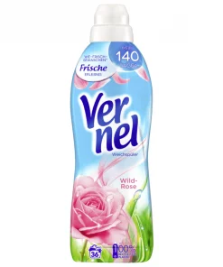 Vernel Adoucissant Wild Rose pour Linge 900 ml