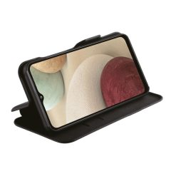 Alternative view of Portefeuille Étui pour Samsung Galaxy A12 en Simili-Cuir avec 2 pochettes pour cartes