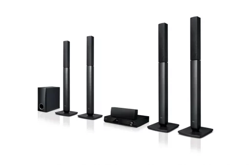 Home Cinéma LG LHD457 Haut parleur Subwoofer 330W 5.1 DVD- HDMI- Bluetooth- USB Noir