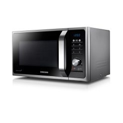 Micro-Ondes Gril Samsung MG23F301TAS, 23L, 1200W, avec Cavité en Céramique Email, Garantie 6 Mois