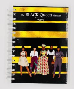 Agenda bilingue femme 2022 : The Black Queen Planner Alek