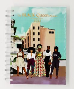 Agenda bilingue femme 2022 : The Black Queen Planner Zulaikha