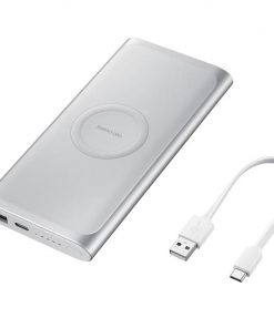 Batterie Sans Fil Samsung Wireless 10000mAh Argent PowerBank