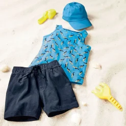 Alternative view of Ensemble Décontracté pour Enfants 3 pièces bleu/bleu nuit