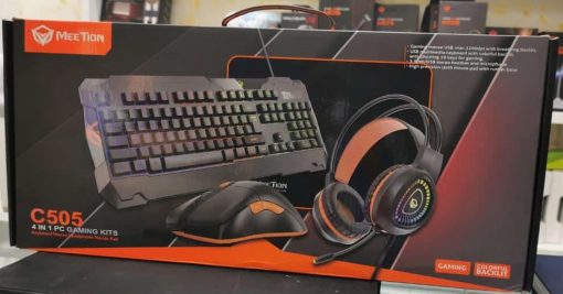 Gamer Kit 4 en 1 Casque Clavier Souris et Tapis de Souris Meetion C505 – Image 4