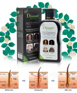 Alternative view of Shampooing Disaar Contre la chute des cheveux 200ml