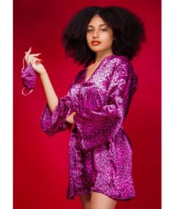 Peignoir PR Confortable en Satin